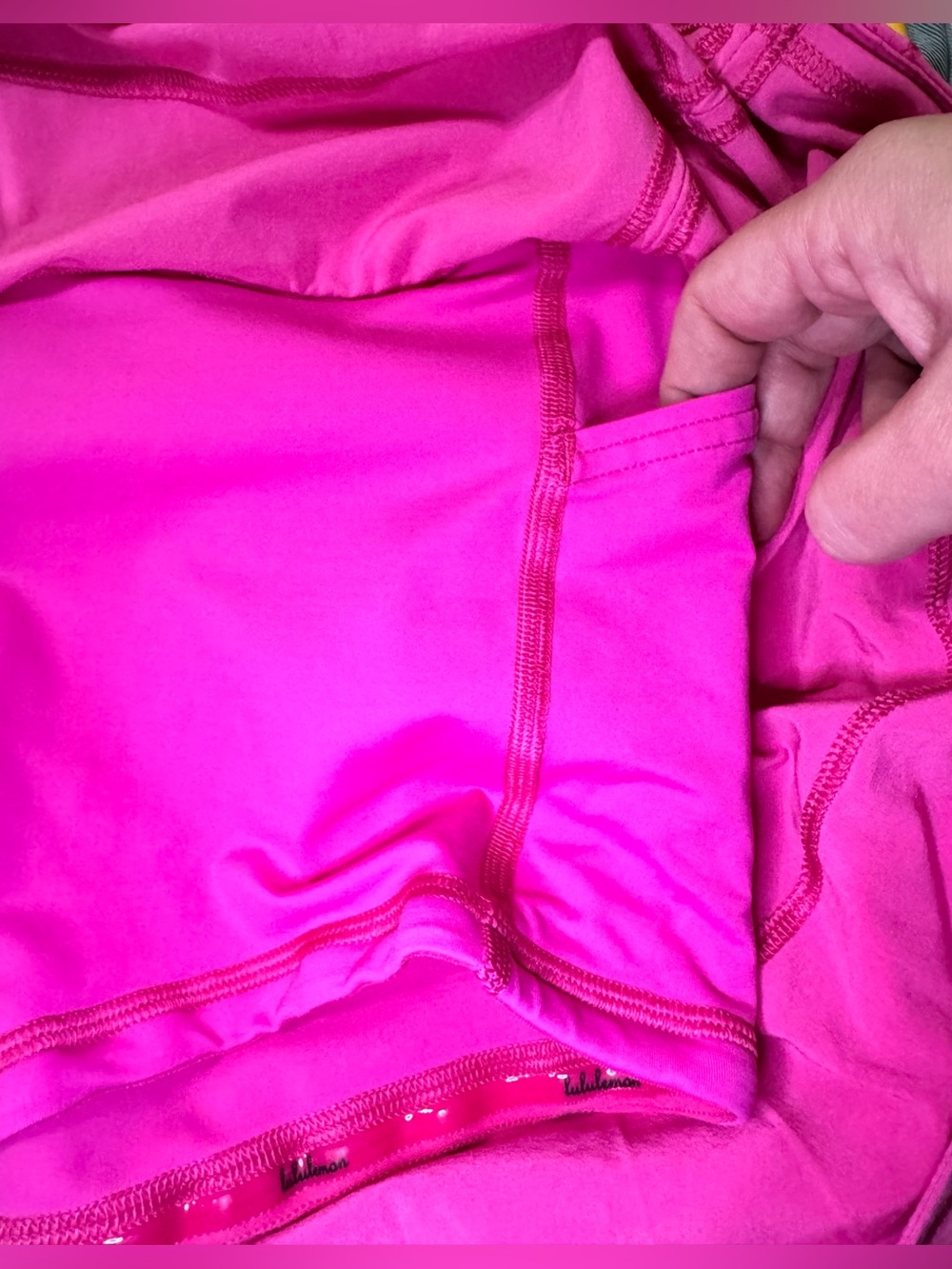 Lululemon Pace Rival Skirt (Tall) *4-way Stretch 15" Pink Highlight Size 6 - Picture 10 of 16